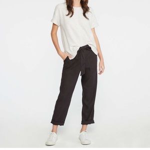 Loft - Lou & Grey tie waist linen pants NWT